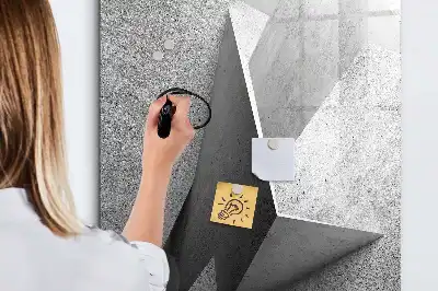 Magnetická tabuľa na kreslenie geometrická abstrakcia