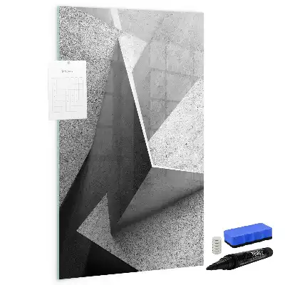 Magnetická tabuľa na kreslenie geometrická abstrakcia
