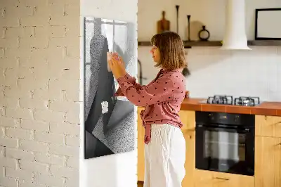 Magnetická tabuľa na kreslenie geometrická abstrakcia