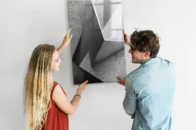 Magnetická tabuľa na kreslenie geometrická abstrakcia