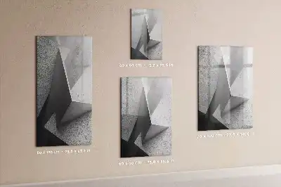 Magnetická tabuľa na kreslenie geometrická abstrakcia