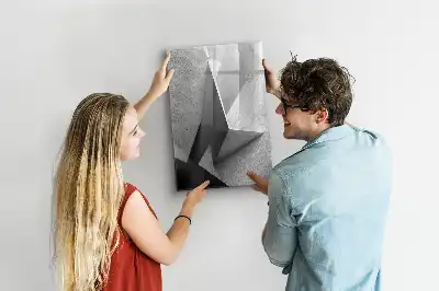 Magnetická tabuľa na kreslenie geometrická abstrakcia