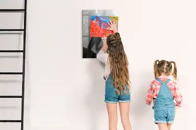Magnetická tabuľa na kreslenie geometrická abstrakcia