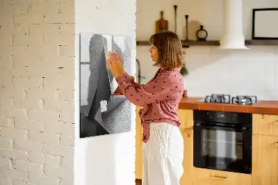 Magnetická tabuľa na kreslenie geometrická abstrakcia