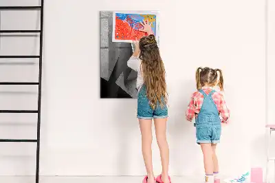 Magnetická tabuľa na kreslenie geometrická abstrakcia