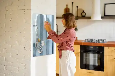 Magnetická kresliaca tabuľa s motívom morských doplnkov
