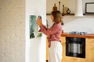 Magnetická kresliaca tabuľa s motívom tropickej monstery