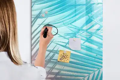Magnetická tabuľa na kreslenie motív palmové listy