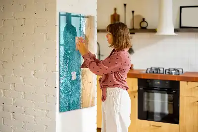 Magnetická tabuľa na kreslenie s motívom morskej pláže