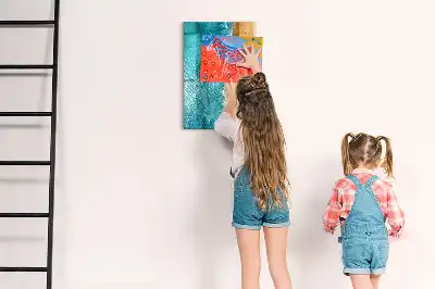 Magnetická tabuľa na kreslenie s motívom morskej pláže
