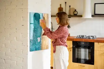 Magnetická tabuľa na kreslenie s motívom morskej pláže