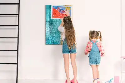 Magnetická tabuľa na kreslenie s motívom morskej pláže