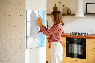 Magnetická tabuľa na kreslenie s motívom akvarelových škvŕn