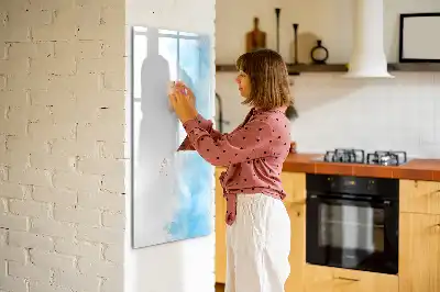Magnetická tabuľa na kreslenie s motívom akvarelových škvŕn