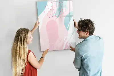 Magnetická kresliaca tabuľa vzorová abstrakcia