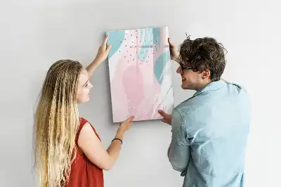 Magnetická kresliaca tabuľa vzorová abstrakcia