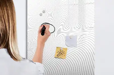 Magnetická tabuľa na kreslenie sivé línie