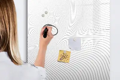 Magnetická tabuľa na kreslenie sivé línie
