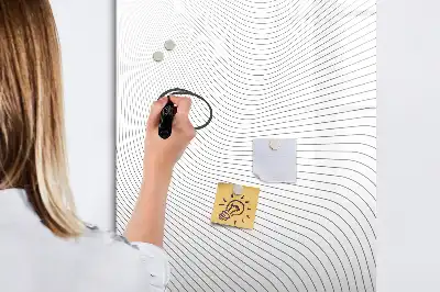 Magnetická tabuľa na kreslenie sivé línie