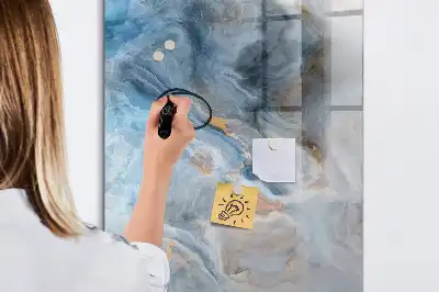 Magnetická tabuľa na kreslenie s mramorovým vzorom