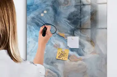 Magnetická tabuľa na kreslenie s mramorovým vzorom