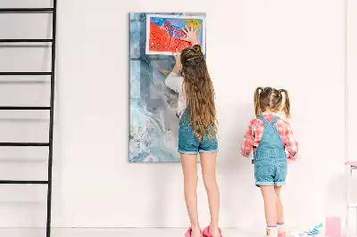 Magnetická tabuľa na kreslenie s mramorovým vzorom