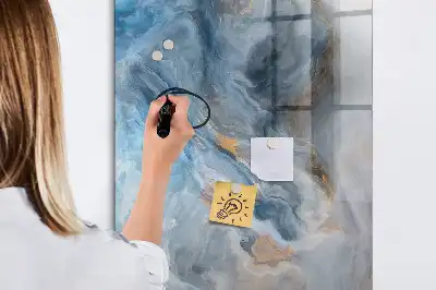 Magnetická tabuľa na kreslenie s mramorovým vzorom