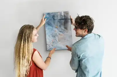 Magnetická tabuľa na kreslenie s mramorovým vzorom