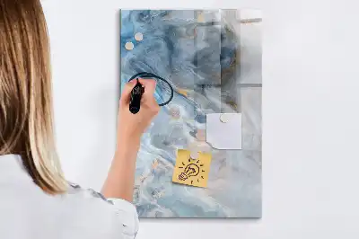 Magnetická tabuľa na kreslenie s mramorovým vzorom