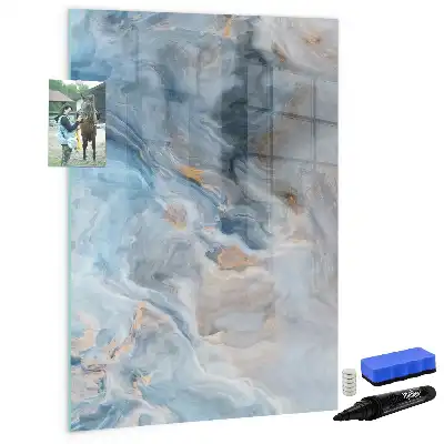 Magnetická tabuľa na kreslenie s mramorovým vzorom