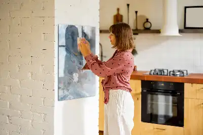 Magnetická tabuľa na kreslenie s mramorovým vzorom