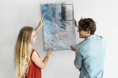 Magnetická tabuľa na kreslenie s mramorovým vzorom