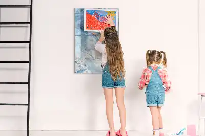 Magnetická tabuľa na kreslenie s mramorovým vzorom