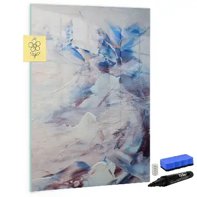 Magnetická kresliaca tabuľa maliarska abstrakcia