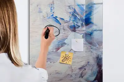 Magnetická kresliaca tabuľa maliarska abstrakcia