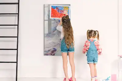 Magnetická kresliaca tabuľa maliarska abstrakcia