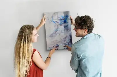 Magnetická kresliaca tabuľa maliarska abstrakcia