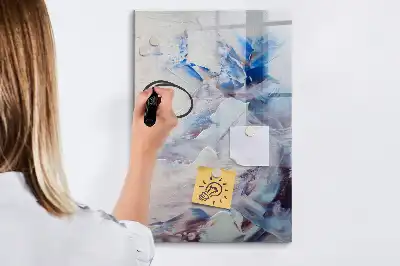 Magnetická kresliaca tabuľa maliarska abstrakcia