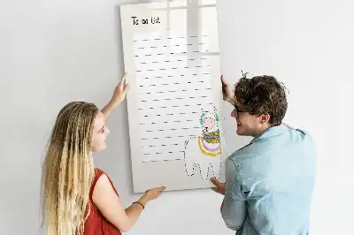 Magnetická tabuľa na kreslenie zoznam prianí