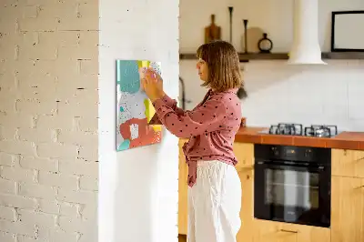 Magnetická kresliaca tabuľa farebné čmáranice