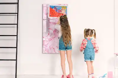 Magnetická kresliaca tabuľa letné kvety