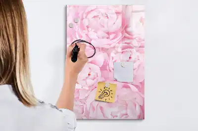 Magnetická kresliaca tabuľa letné kvety