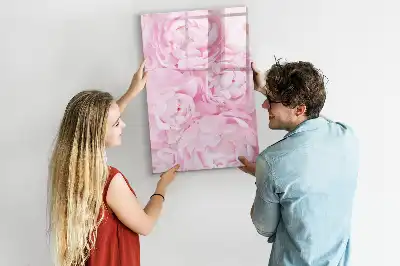 Magnetická kresliaca tabuľa letné kvety