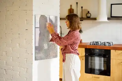 Magnetická tabuľa na kreslenie so vzorom škvŕn od farby