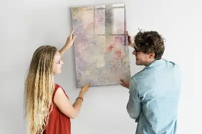 Magnetická tabuľa na kreslenie so vzorom škvŕn od farby