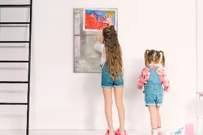 Magnetická tabuľa na kreslenie so vzorom škvŕn od farby