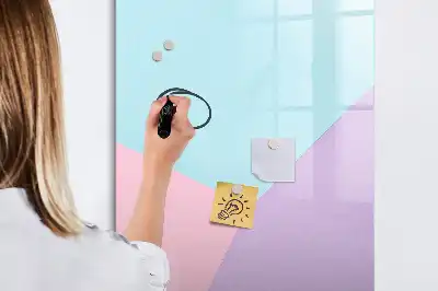 Magnetická tabuľa na kreslenie v pastelovom vzore