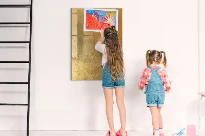 Magnetická tabuľa na kreslenie dekoratívna látka