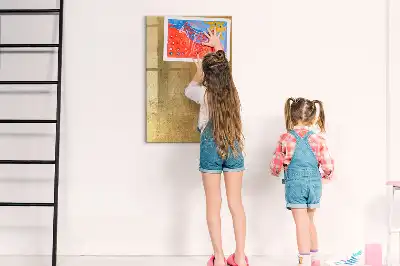 Magnetická tabuľa na kreslenie dekoratívna látka
