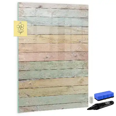 Magnetická kresliaca tabuľa v pastelovom vyhotovení